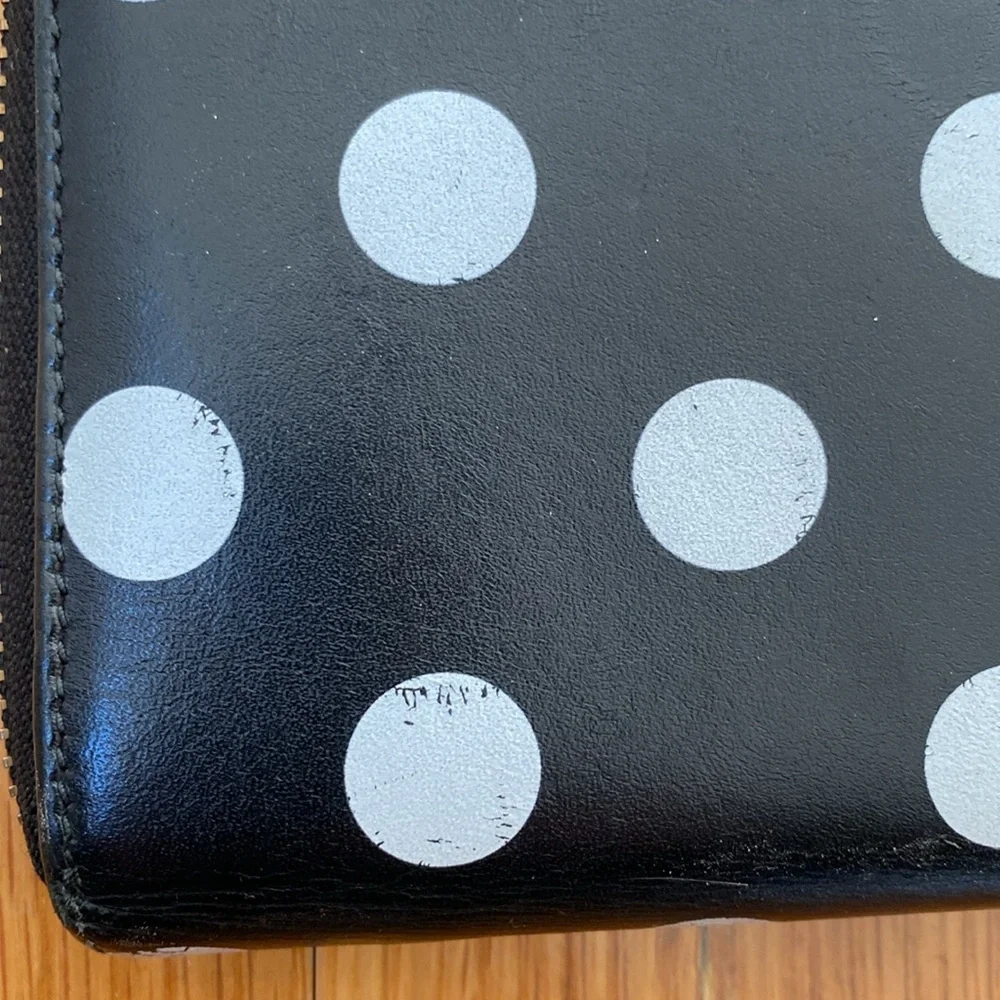 Comme des Garcons Polka Dots Printed Wallet - Picture 3 of 7